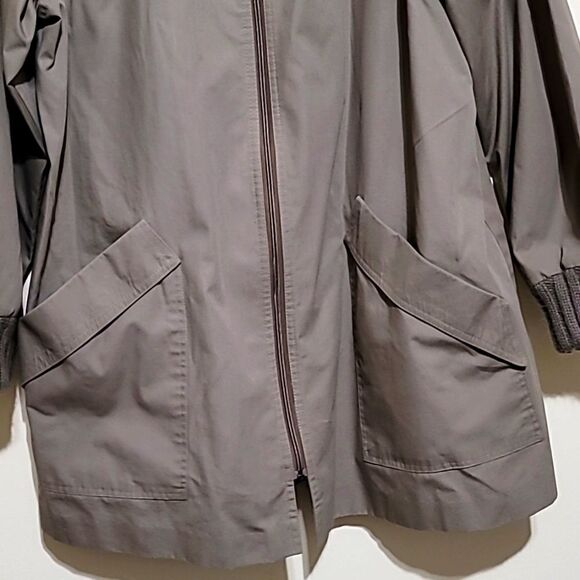 Khaki Women's Coat Sz 17/18 - Picture 4 of 10